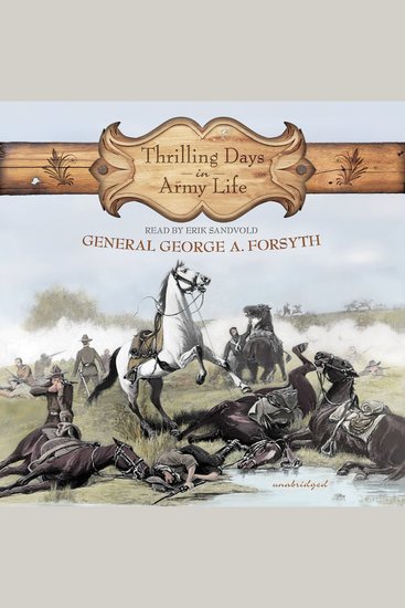 Thrilling Days in Army Life - cover