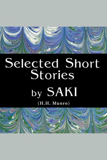 Short Stories by Saki - cover