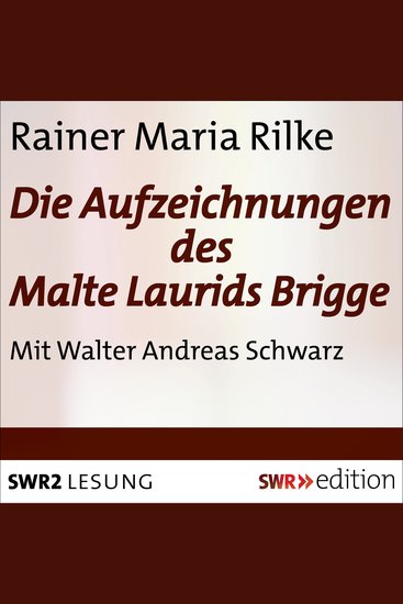 Die Aufzeichnungen des Malte Laurids Brigge - cover