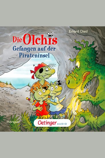Die Olchis Gefangen auf der Pirateninsel - cover
