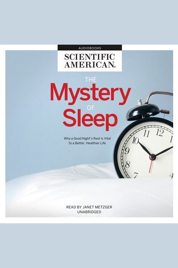 The Mystery of Sleep - cover