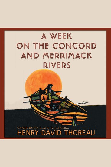 A Week on the Concord and Merrimack Rivers - cover