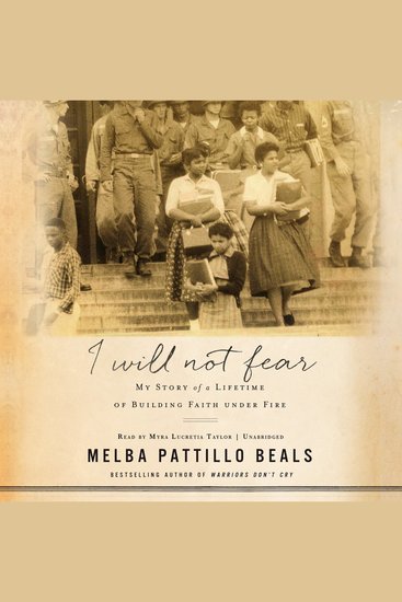 I Will Not Fear - My Story of a Lifetime of Building Faith under Fire - cover
