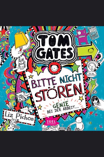 Tom Gates 8 Bitte nicht stören Genie bei der Arbeit - cover