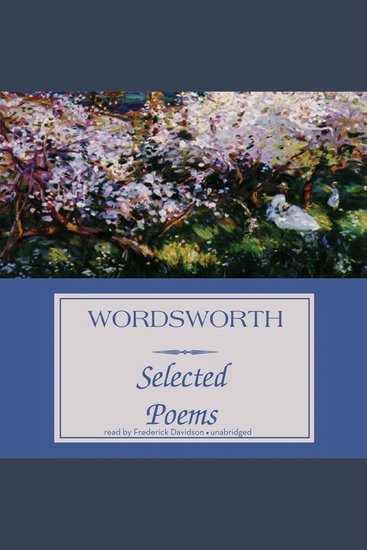 Wordsworth - Selected Poems - cover