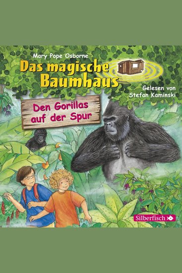 Den Gorillas auf der Spur (Das magische Baumhaus 24) - cover