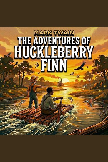 The Adventures of Huckleberry Finn - A Story of a Boy Who Chooses His Own Conscience When Society Demands Obedience - cover
