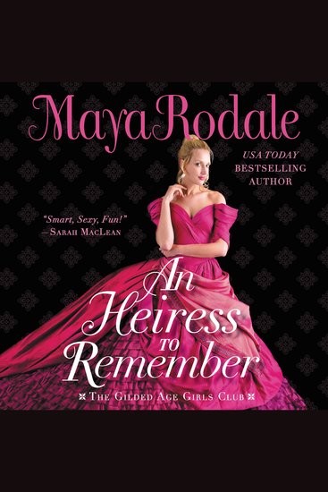 Heiress to Remember An - The Gilded Age Girls Club - cover