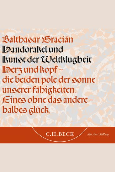 Handorakel und Kunst der Weltklugheit - cover