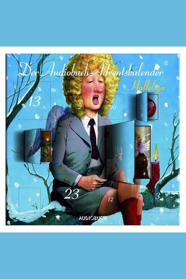 Halleluja! - Der Audiobuch-Adventskalender® mit 24 Gedichten Märchen und Lieder - cover