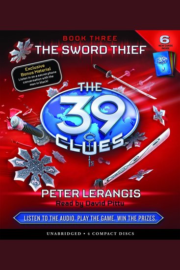 Sword Thief The (The 39 Clues Book 3) - cover