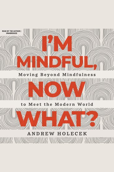 I'm Mindful Now What? - Moving Beyond Mindfulness to Meet the Modern World - cover