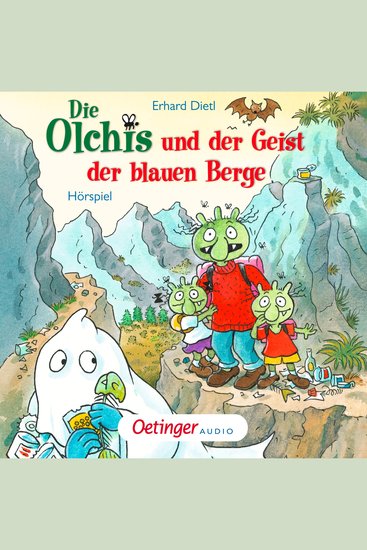 Die Olchis und der Geist der blauen Berge - Hörspiel - cover