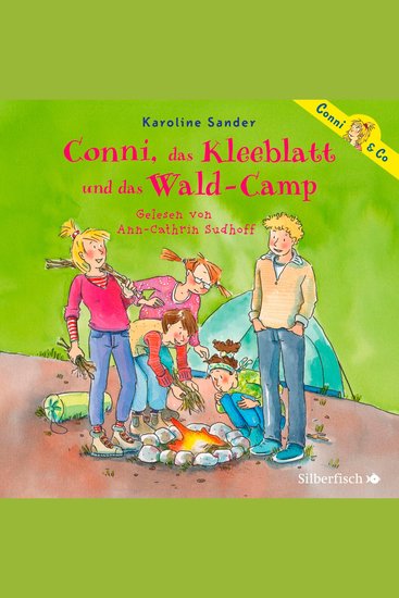 Conni & Co 14: Conni das Kleeblatt und das Wald-Camp - cover