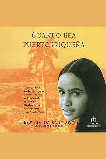 Cuando era Puetorriquena - When I was Puerto Rican - cover