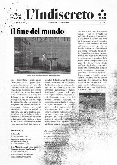 L'indiscreto Il fine del mondo - cover