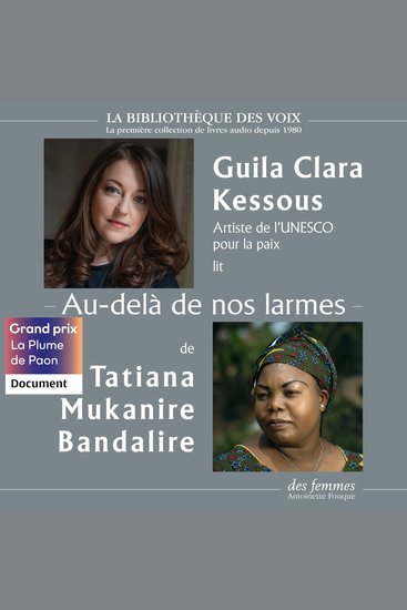 Au-delà de nos larmes - cover