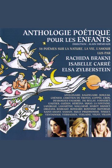 Anthologie poétique pour les enfants - 58 poèmes sur la nature la vie l'amour - cover
