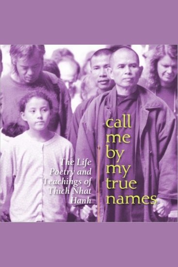 Call Me by My True Names - The Life Poetry and Teachings of Thich Nhat Hanh - cover