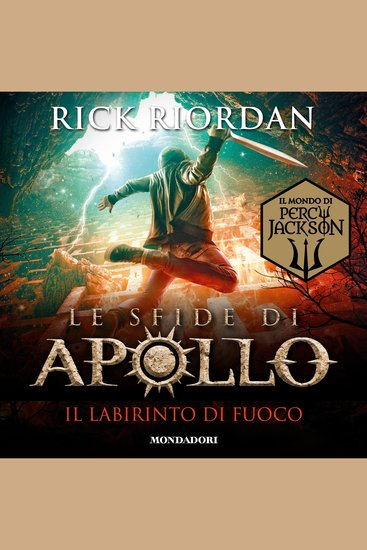 Le sfide di Apollo - 3 Il labirinto di fuoco - cover