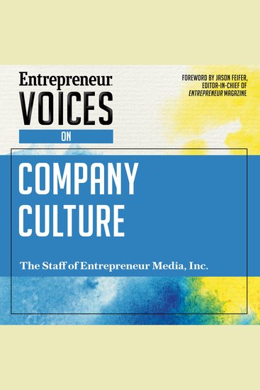 Entrepreneur Voices on Company Culture - cover