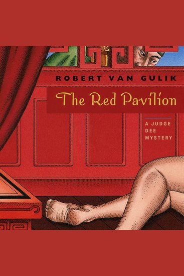 The Red Pavilion - A Judge Dee Mystery - cover