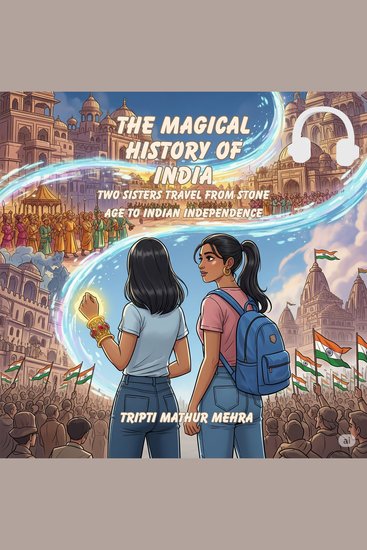 The Magical History Of India - Two Sisters Travel From Stone Age To Indian Independence - cover