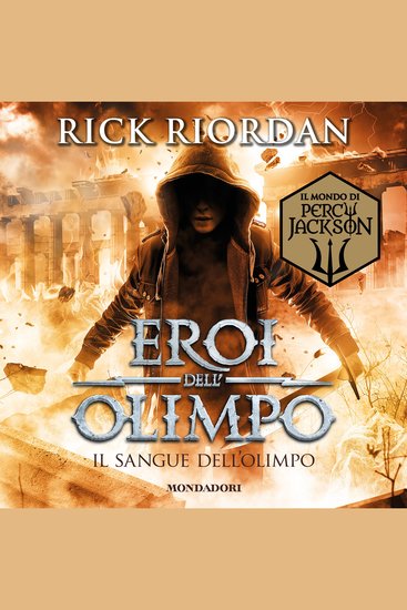 Eroi dell'Olimpo -5 Il sangue dell'Olimpo - cover