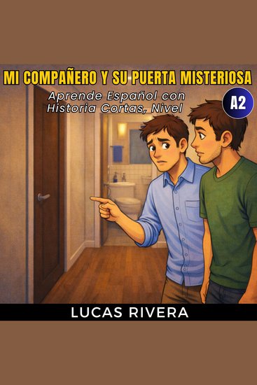 Mi compañero y su puerta misteriosa – Aprende español con Historias cortas nivel A2 (Spanish Story for A2 Learners) - cover