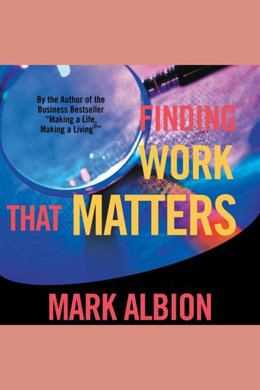 Finding Work That Matters - cover