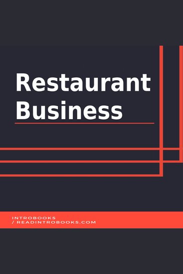 Restaurant Business - cover