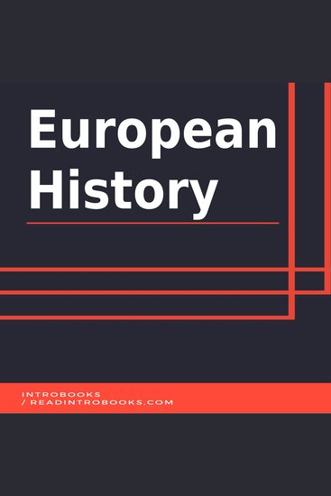 European History - cover