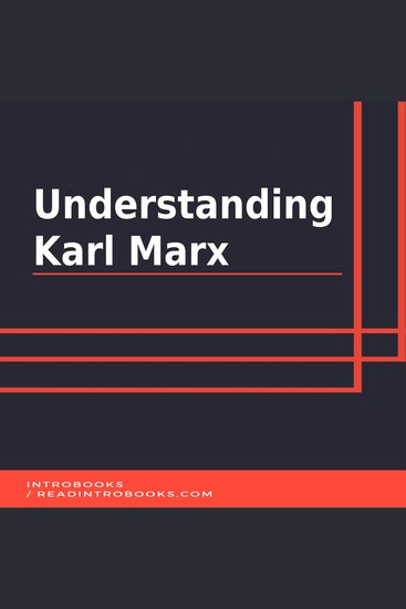Understanding Karl Marx - cover