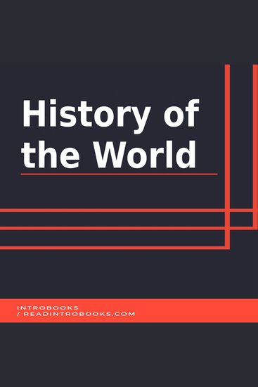 History of the World - cover