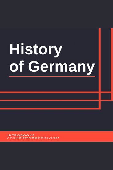 History of Germany - cover