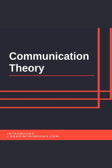 Communication Theory - cover