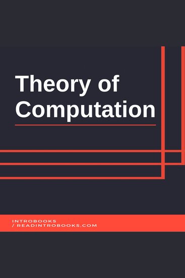 Theory of Computation - cover