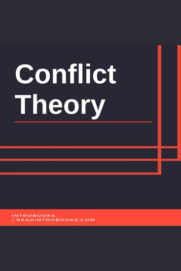 Conflict Theory - cover