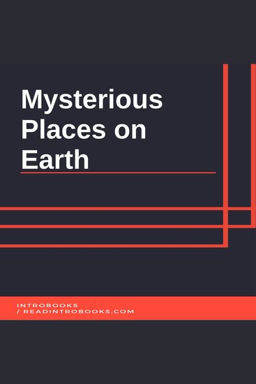 Mysterious Places on Earth - cover