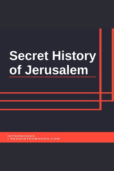Secret History of Jerusalem - cover