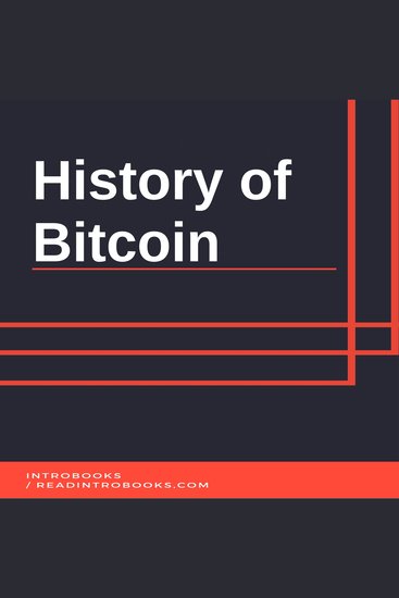 History of Bitcoin - cover