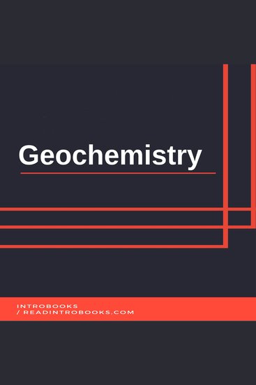 Geochemistry - cover