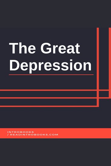 The Great Depression - cover
