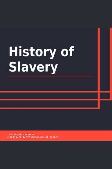 History of Slavery - cover