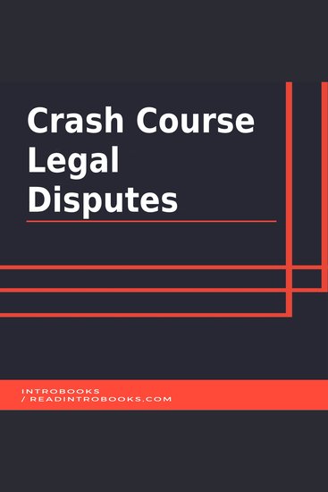 Crash Course Legal Disputes - cover