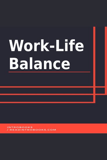 Work-Life Balance - cover