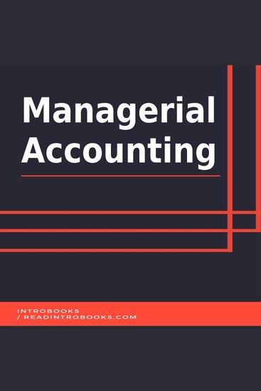 Managerial Accounting - cover