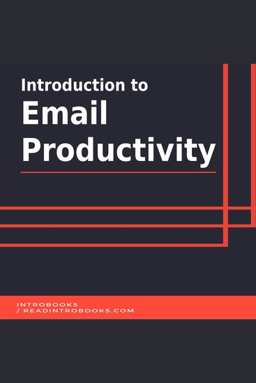 Introduction to Email Productivity - cover