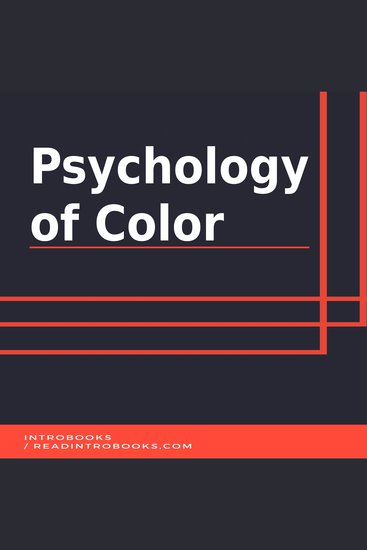 Psychology of Color - cover