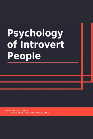 Psychology of Introvert People - cover